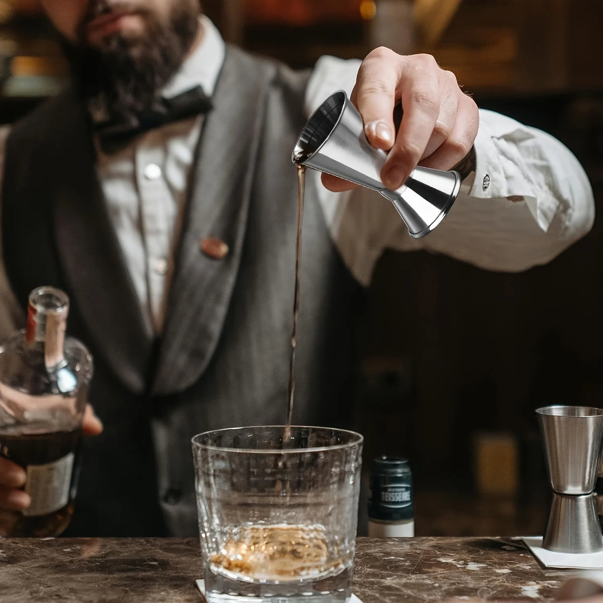 Professional Stainless Steel Cocktail Blender - Complete