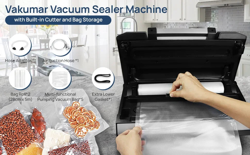 Vakumar Vh5186 Automatic Commercial Food Vacuum Sealer Packaging