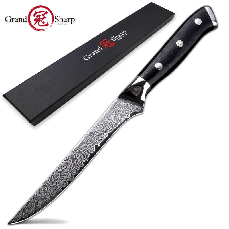 Damascus Chef Knife Japanese Damascus Steel Japanese Kiritsuke