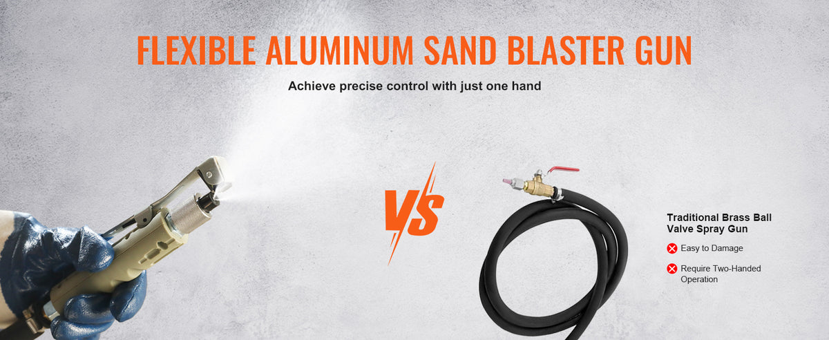 Succebuy 5/10/20 Gallon Sand Blaster 60-110 Psi Air