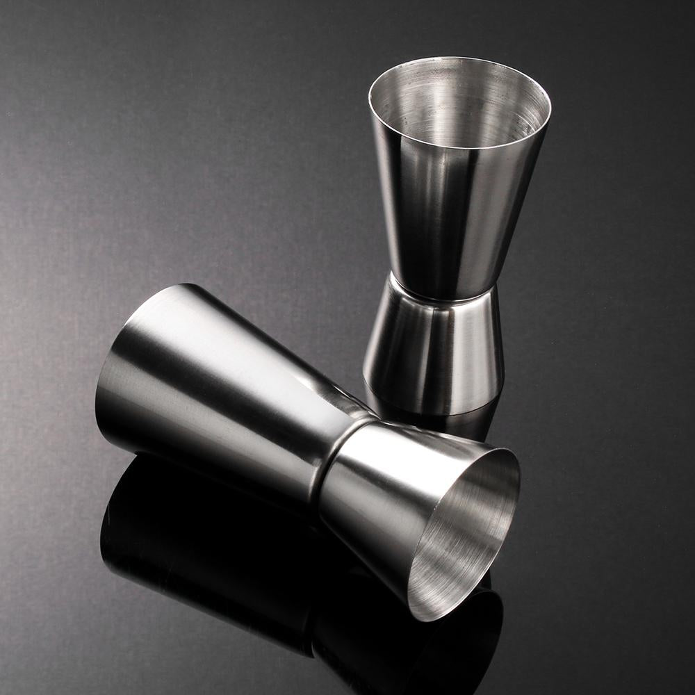 15/30ml Or 25/50ml Stainless Steel Cocktail Shaker Measure