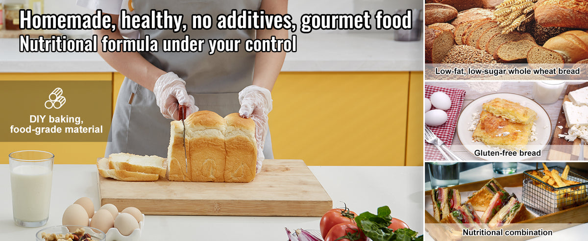 Succebuy Bread Maker 19-In-1 Lb Dough Machine Nonstick
