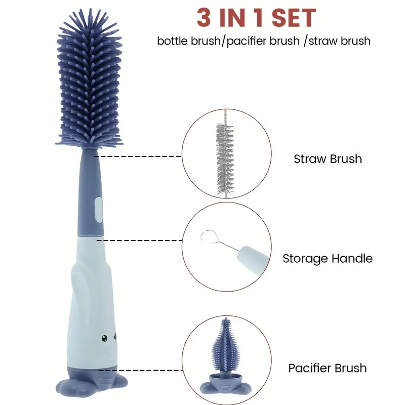 Bottle Brush Tea Cup Standing Brush Food Grade