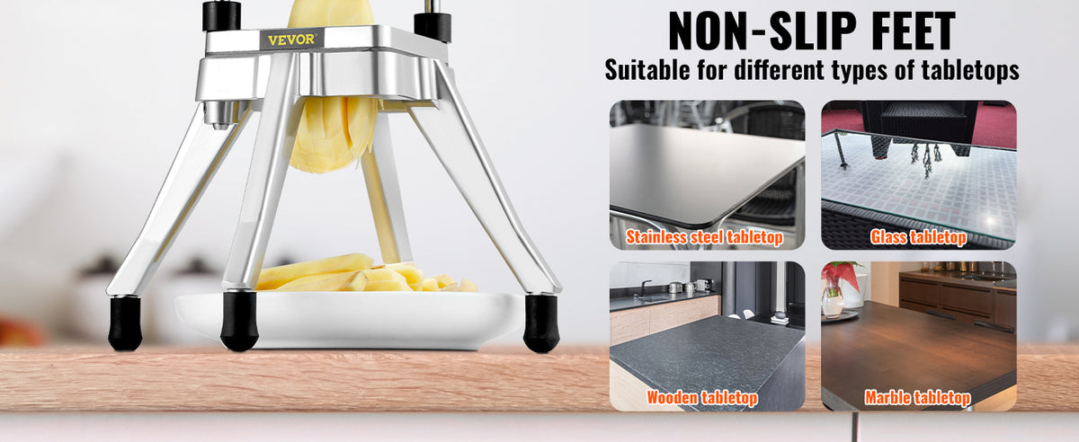 Succebuy Commercial Vegetable Fruit Dicer Cutter Potato Slicer