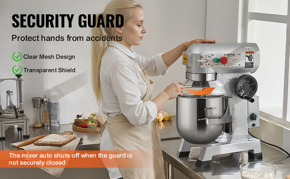 Succebuy Commercial Food Mixer Commercial Stand Mixer Speeds
