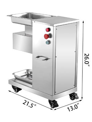 Succebuy 500kg/H Electric Meat Slicer 750w Commercial Meat