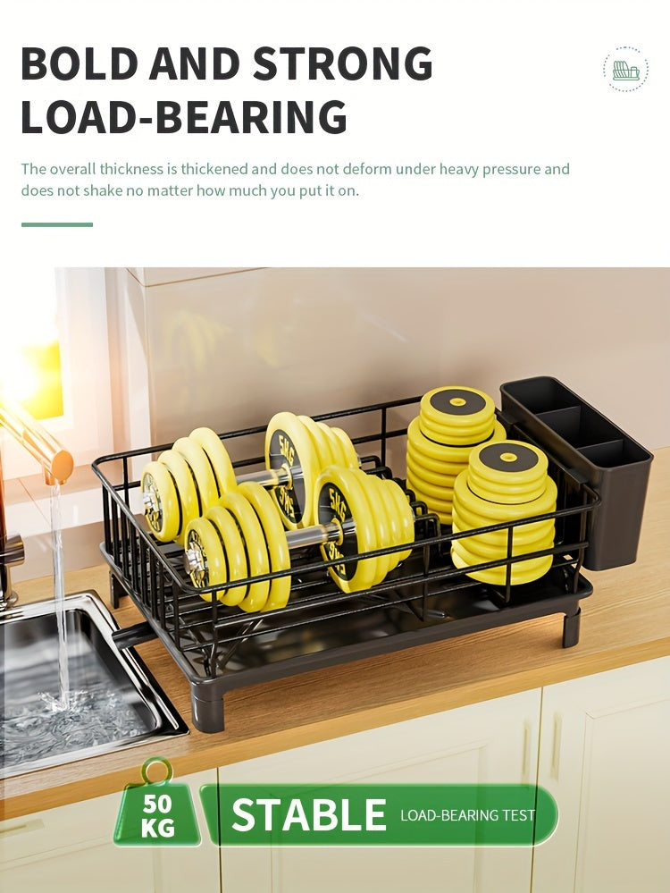 Rustproof Dish Drying Rack Countertop Dish Rack Dish