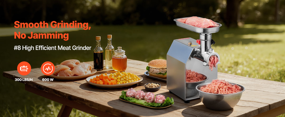Succebuy Meat Grinder Lbs-9 2lbs/Min Capacity Electric Meat