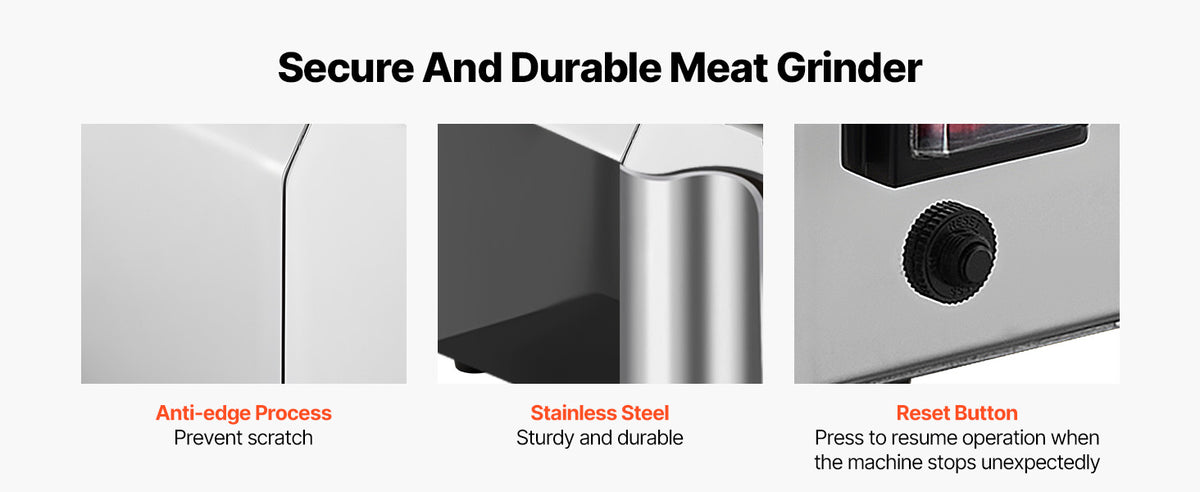 Succebuy Meat Grinder Lbs-9 2lbs/Min Capacity Electric Meat