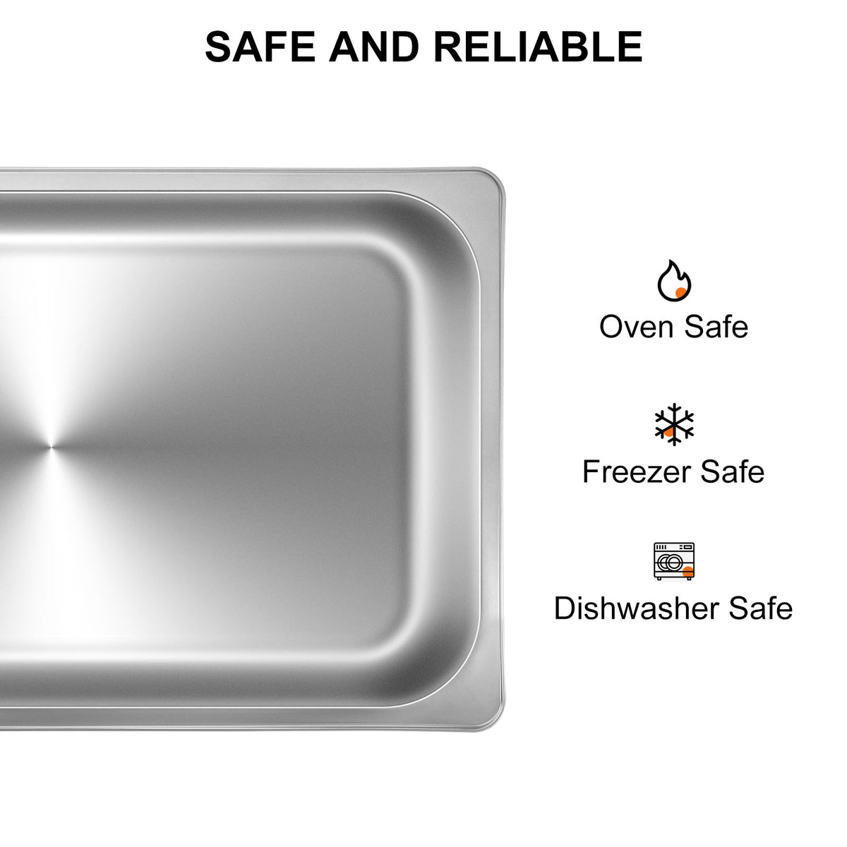 Succebuy 5l-20 5l Buffet Chafing Dishes Gastronorm Pans