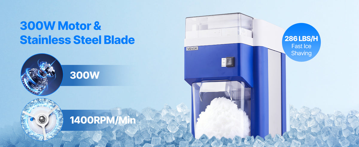 Succebuy 8l Commercial Ice Shaver Machine Electric Snow