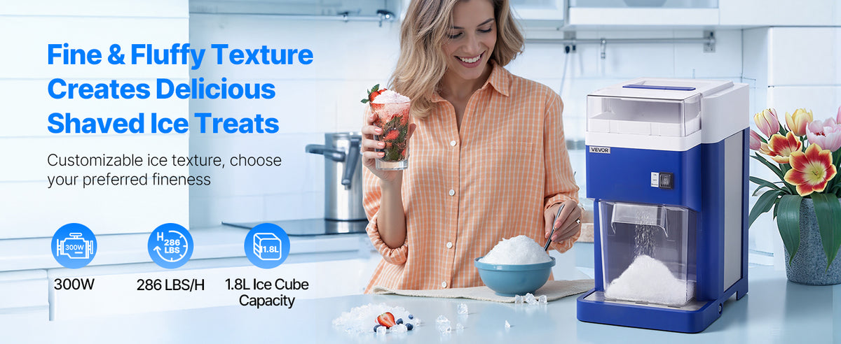 Succebuy 8l Commercial Ice Shaver Machine Electric Snow