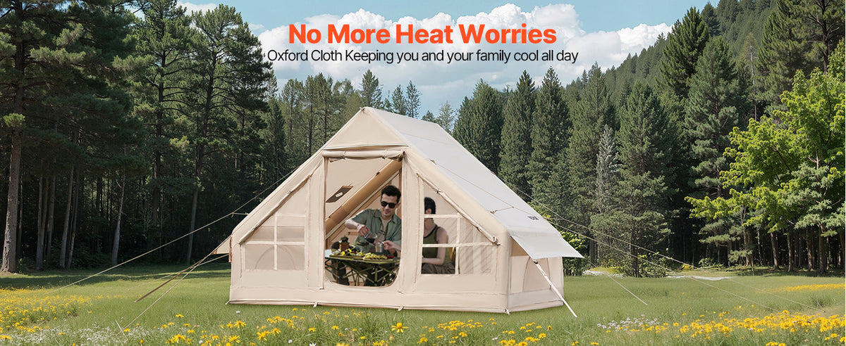 Succebuy Inflatable Tents Camp Easy Setup Blow Up