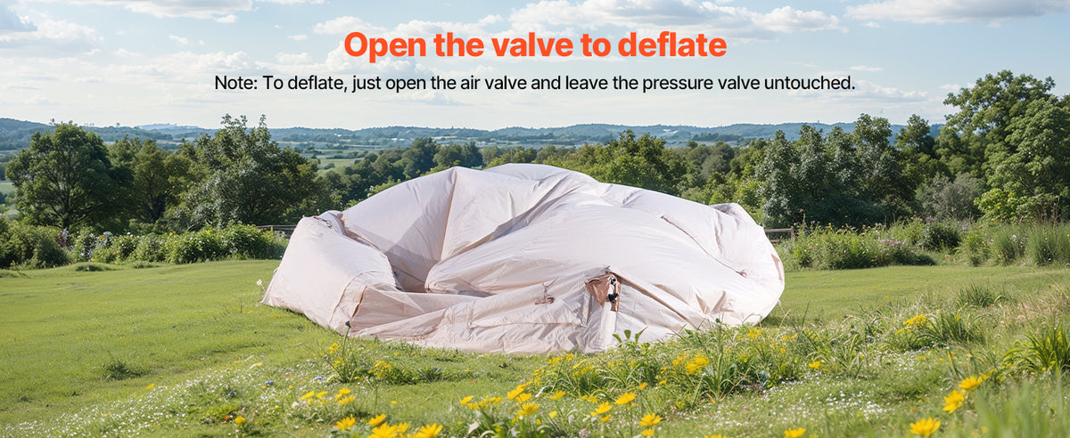 Succebuy Inflatable Tents Camp Easy Setup Blow Up