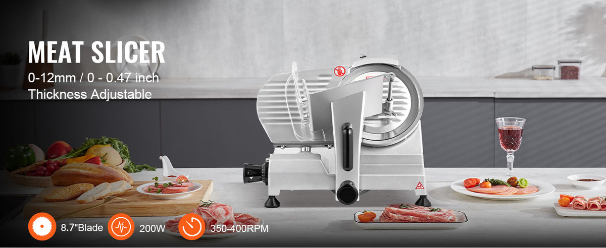 Succebuy Meat Slicer 200w/240w/320w/340w Electric Deli Food