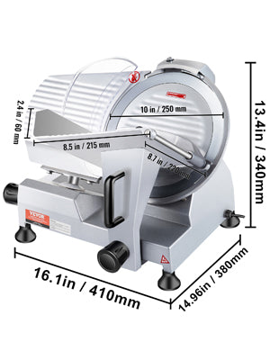 Succebuy Commercial Meat Slicer Electric Deli Food Slicer
