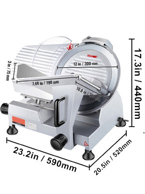 Succebuy Meat Slicer 200w/240w/320w/340w Electric Deli Food