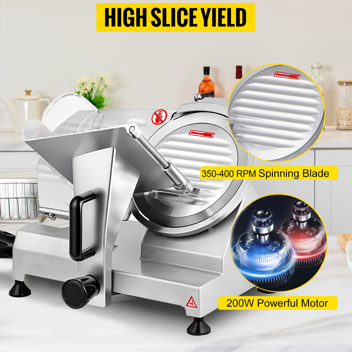 Succebuy Meat Slicer 200w/240w/320w/340w Electric Deli Food