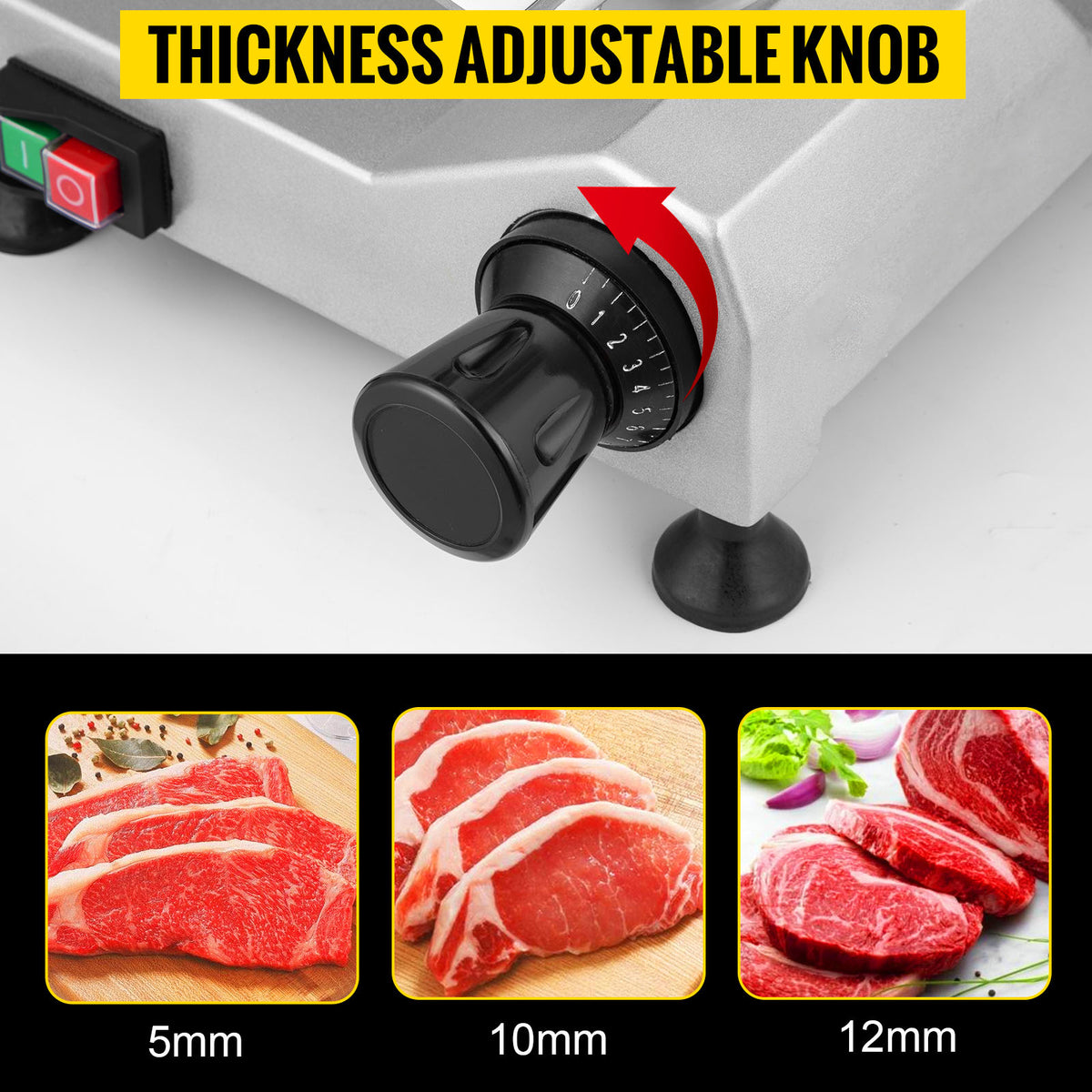 Succebuy Meat Slicer 200w/240w/320w/340w Electric Deli Food