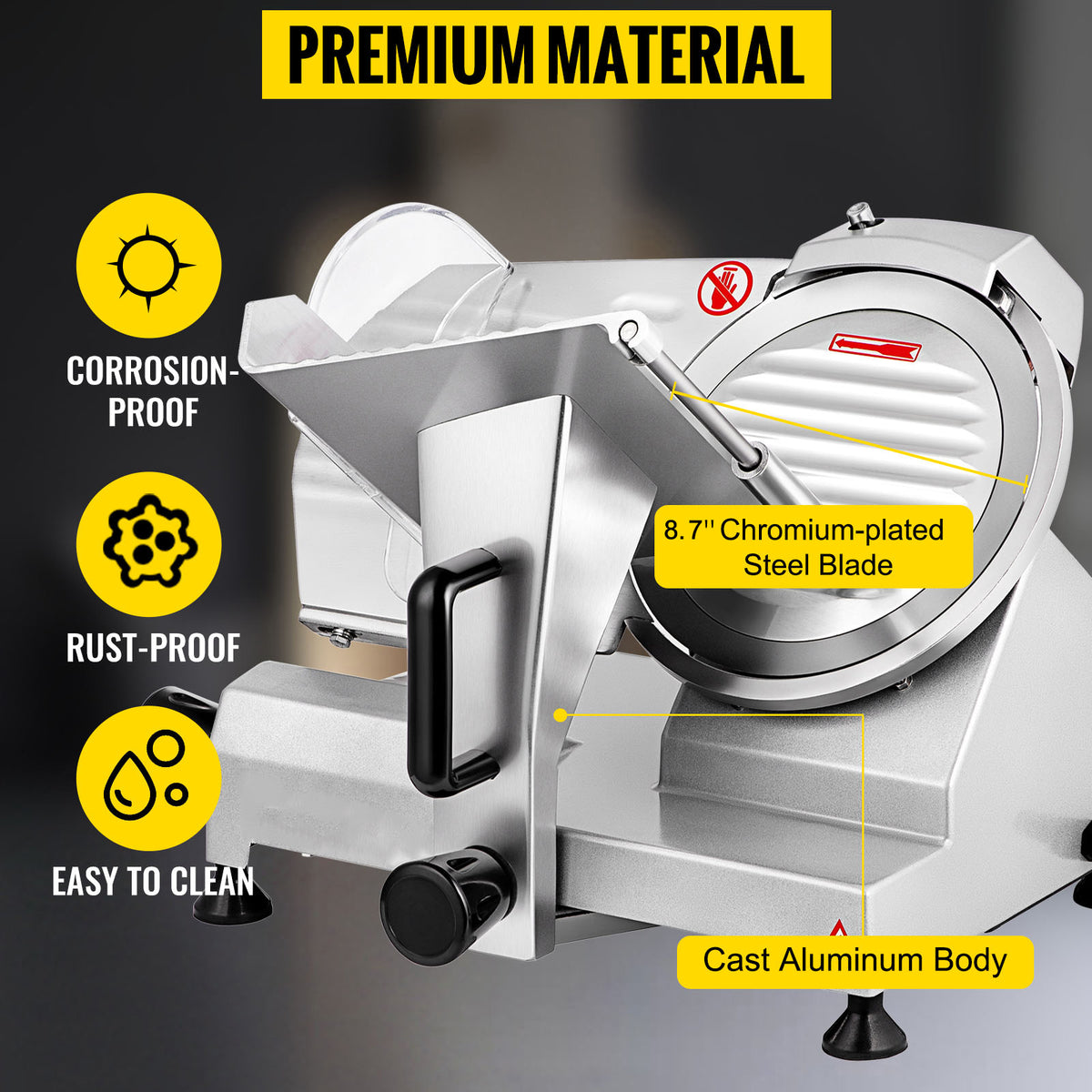 Succebuy Meat Slicer 200w/240w/320w/340w Electric Deli Food