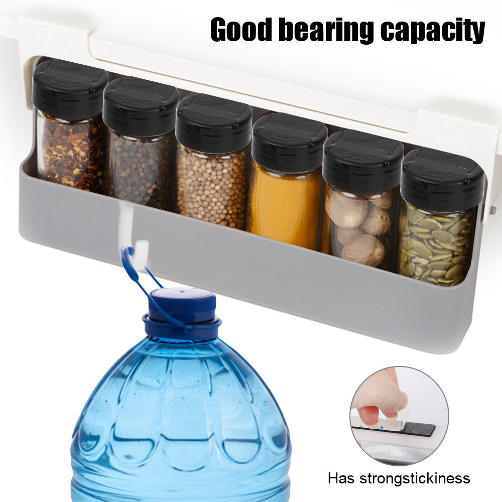 Spice Bottle Storage Rack Supplies Storage Under Desk