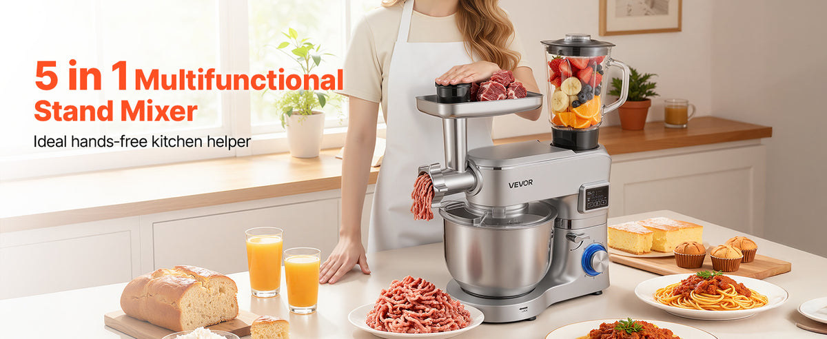 Succebuy 7/6/7 8l Stand Mixe Electric Mixer 1500w