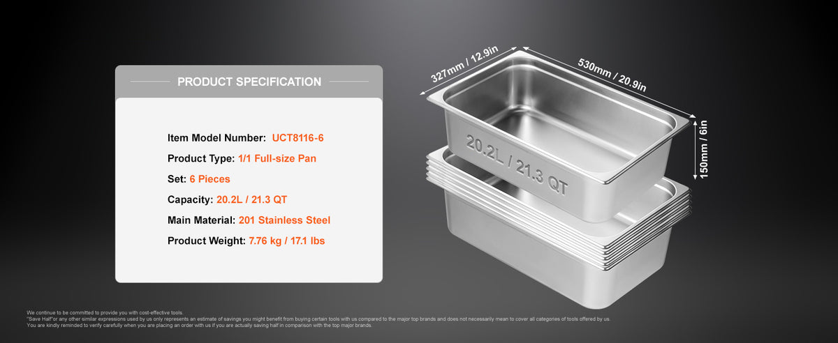 Succebuybuffet Chafing Dishes 5l-20l Gastronorm Pans Steam Table