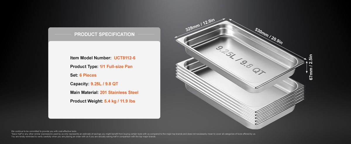 Succebuybuffet Chafing Dishes 5l-20l Gastronorm Pans Steam Table