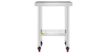 Succebuy Stainless Steel Prep Table Caster Wheels &