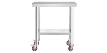 Succebuy Stainless Steel Prep Table Caster Wheels &