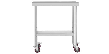 Succebuy Stainless Steel Prep Table Caster Wheels &