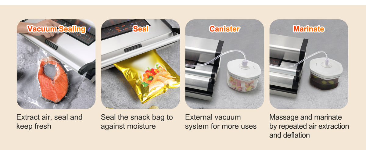 Succebuy Commercial Vacuum Sealer Machine Automatic Food