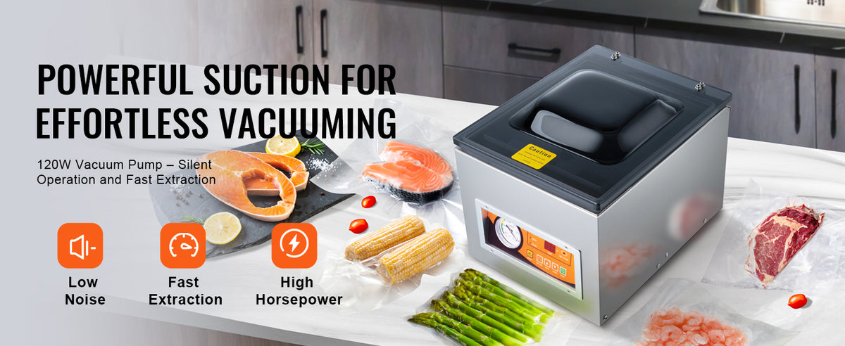 Succebuy Dz-260s Chamber Vacuum Sealer 260w Vacuum Packing