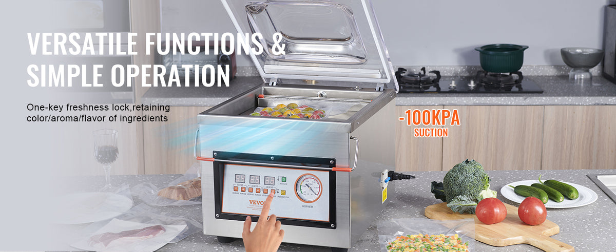 Succebuy Dz-260c Chamber Vacuum Sealer 320w Vacuum Packing