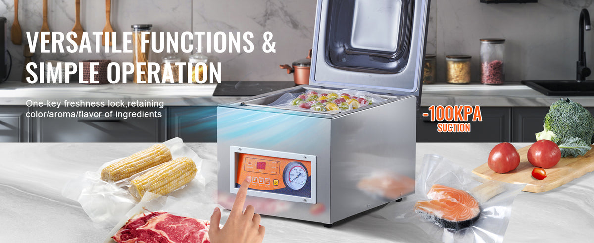 Succebuy Dz-260s Chamber Vacuum Sealer 260w Vacuum Packing