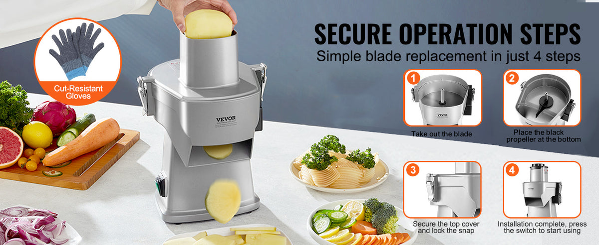 Succebuy Electric Vegetable Slicer In Food Cutter Vegetable